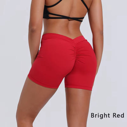 Elevate Your Workout with DIAS FIT JOY High-Waisted V-Back Yoga Shorts for Women - Ultimate Comfort and Style!