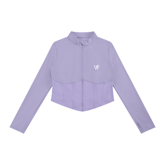 Women's Slim Fit Full-Zip Yoga Jacket