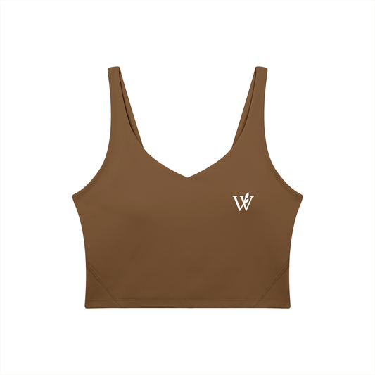 Women's V-Neck Yoga Sports Bra