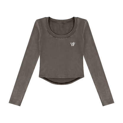 Women’s Vintage Wash Crop T-Shirt