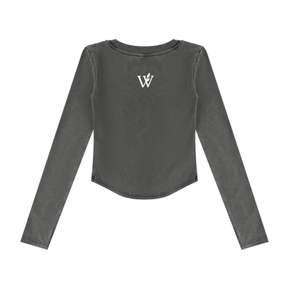 Women’s Vintage Wash Crop T-Shirt