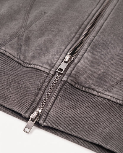 Women’s Vintage Wash Full Zip Hoodie