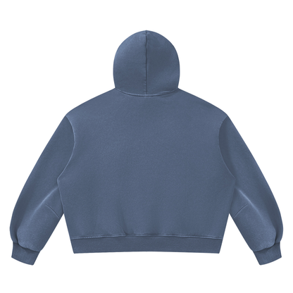 Unisex Vintage Wash Barrel Leg Fleece Sweatpants