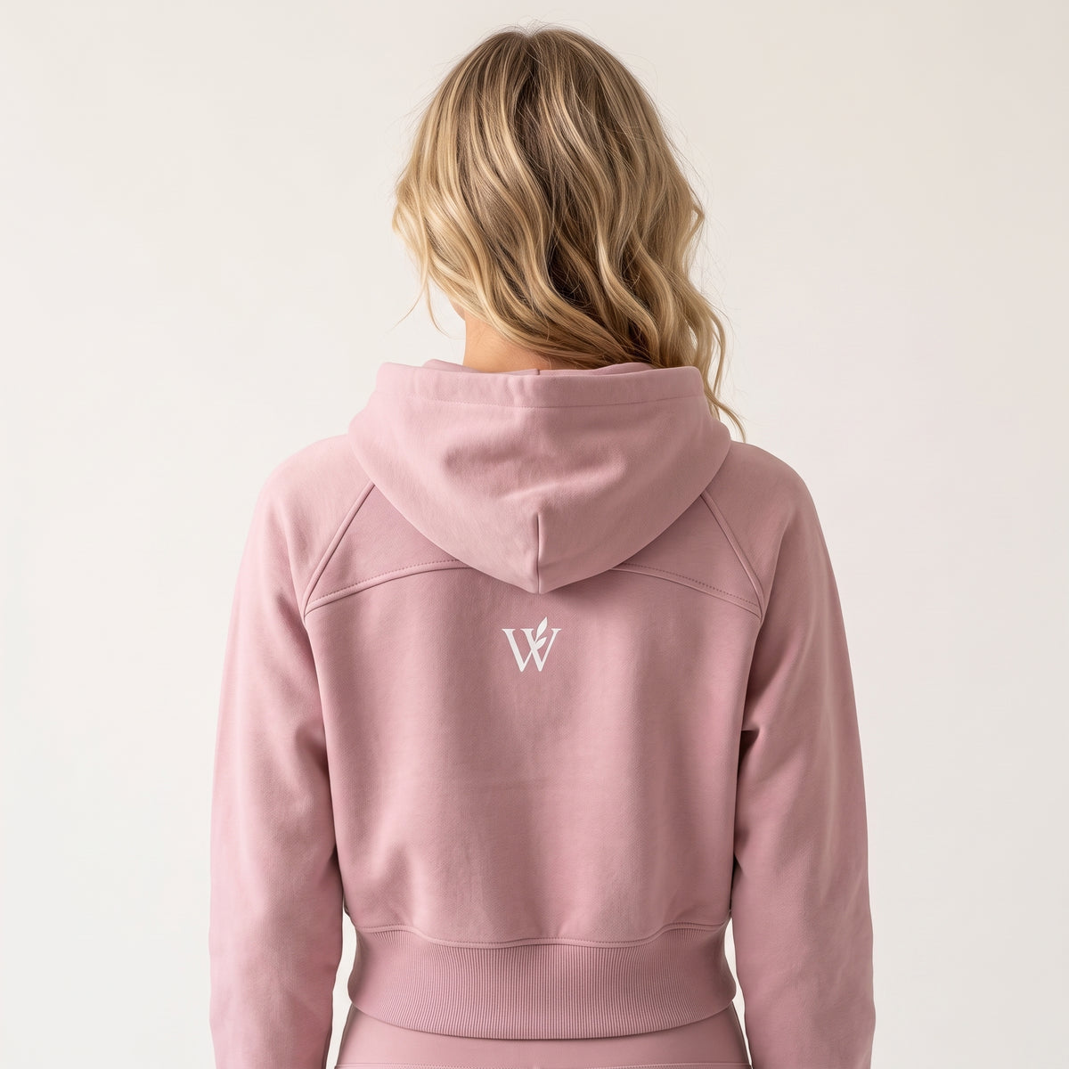 Cropped Half-Zip Hoodie