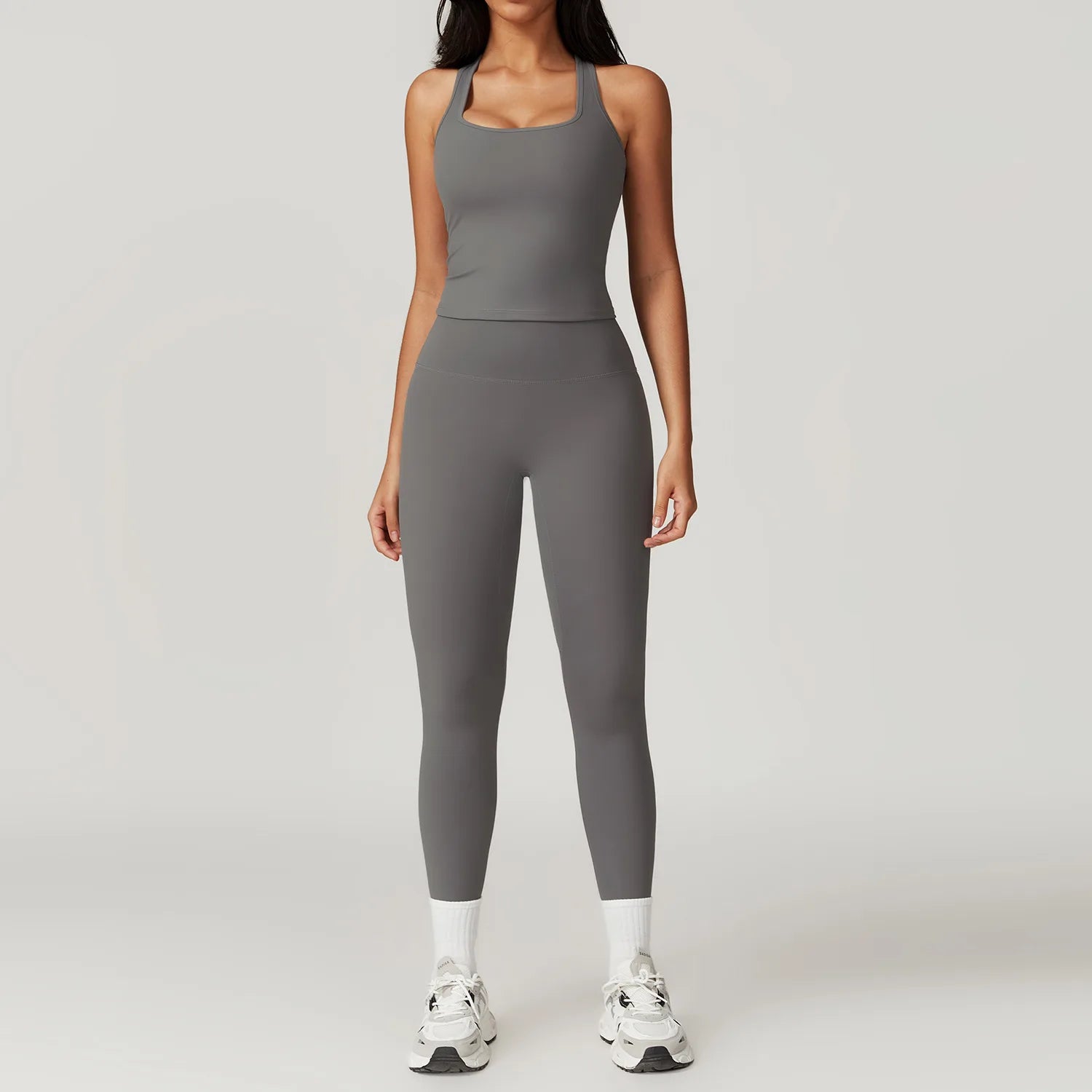 Elevate Your Workout with Our Stylish Women's Yoga Sets - Seamless 2-Piece Sportswear for Fitness & Comfort