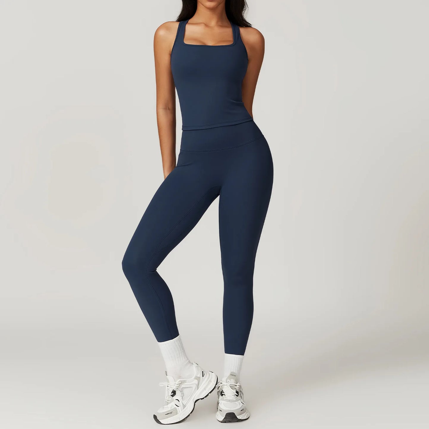Elevate Your Workout with Our Stylish Women's Yoga Sets - Seamless 2-Piece Sportswear for Fitness & Comfort