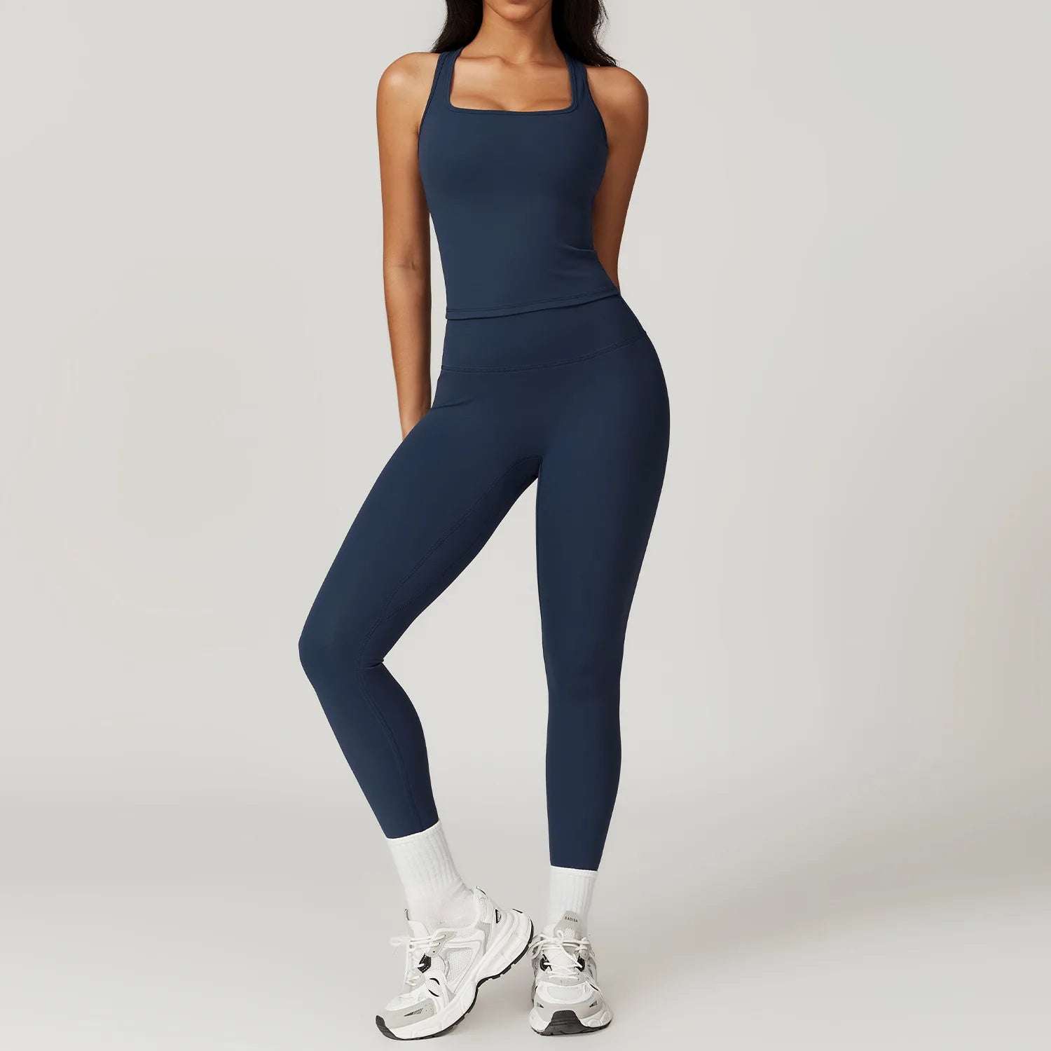 Elevate Your Workout with Our Stylish Women's Yoga Sets - Seamless 2-Piece Sportswear for Fitness & Comfort