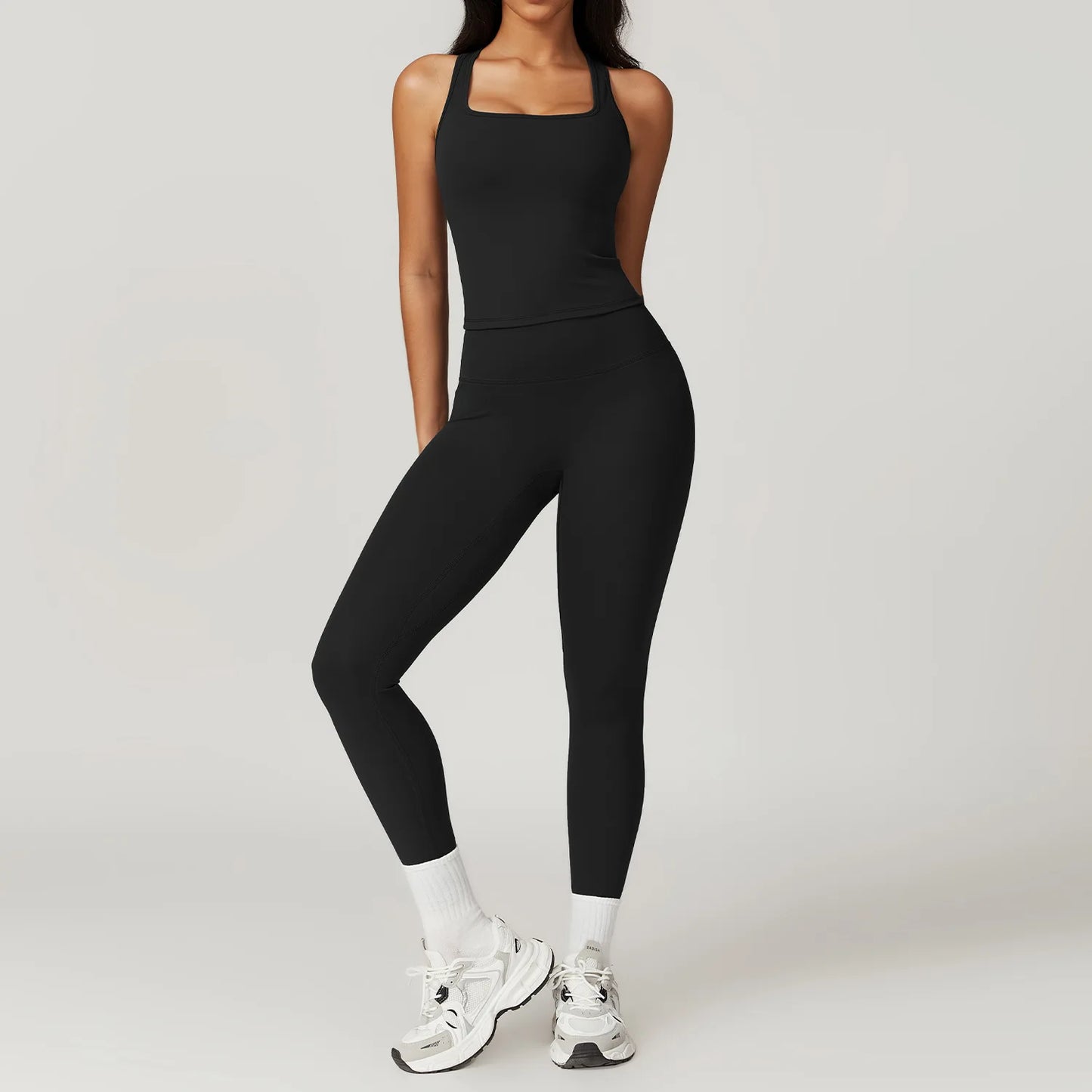 Elevate Your Workout with Our Stylish Women's Yoga Sets - Seamless 2-Piece Sportswear for Fitness & Comfort