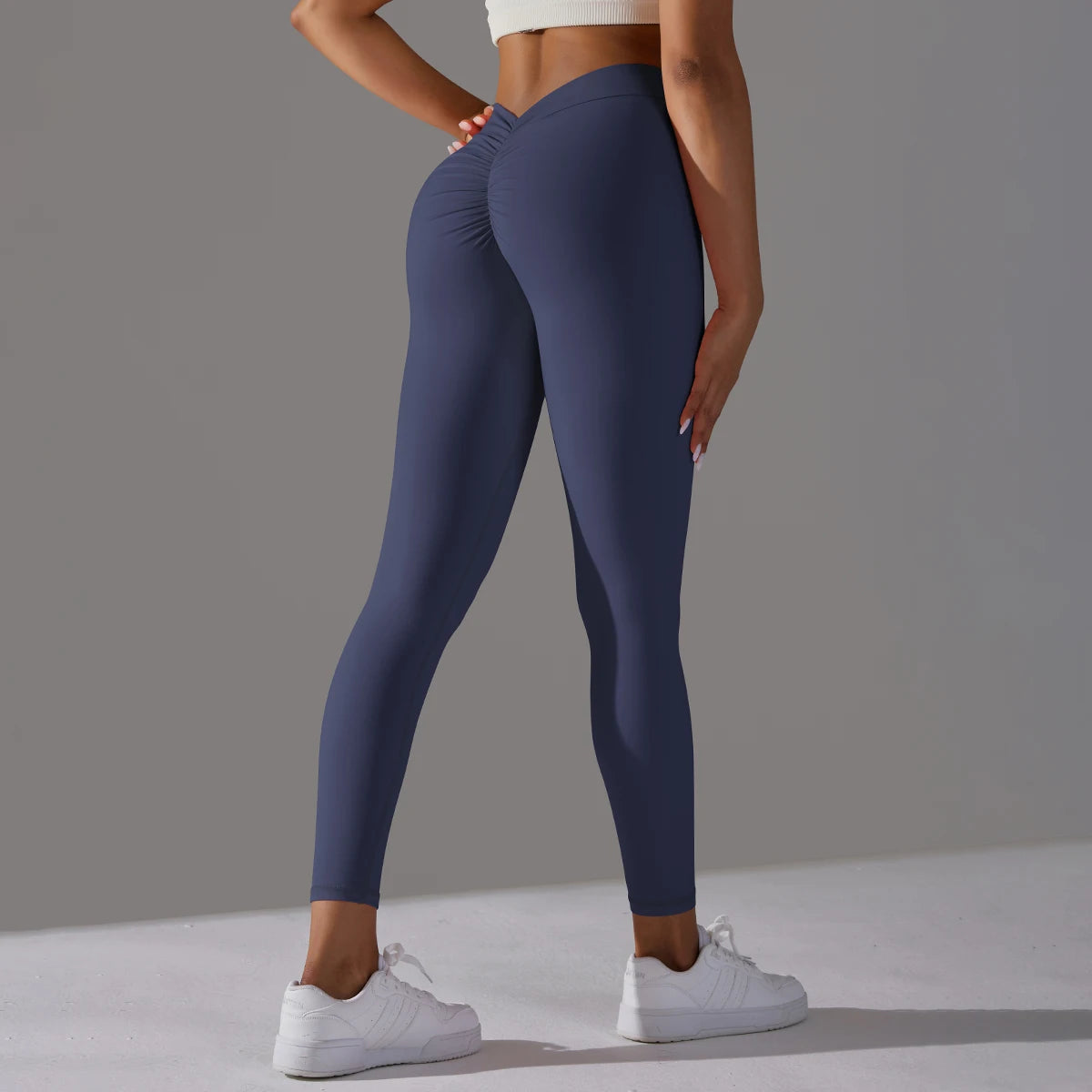 Elevate Your Workout with Sexy V Waist Push-Up Leggings - Ultimate Comfort and Style for Women
