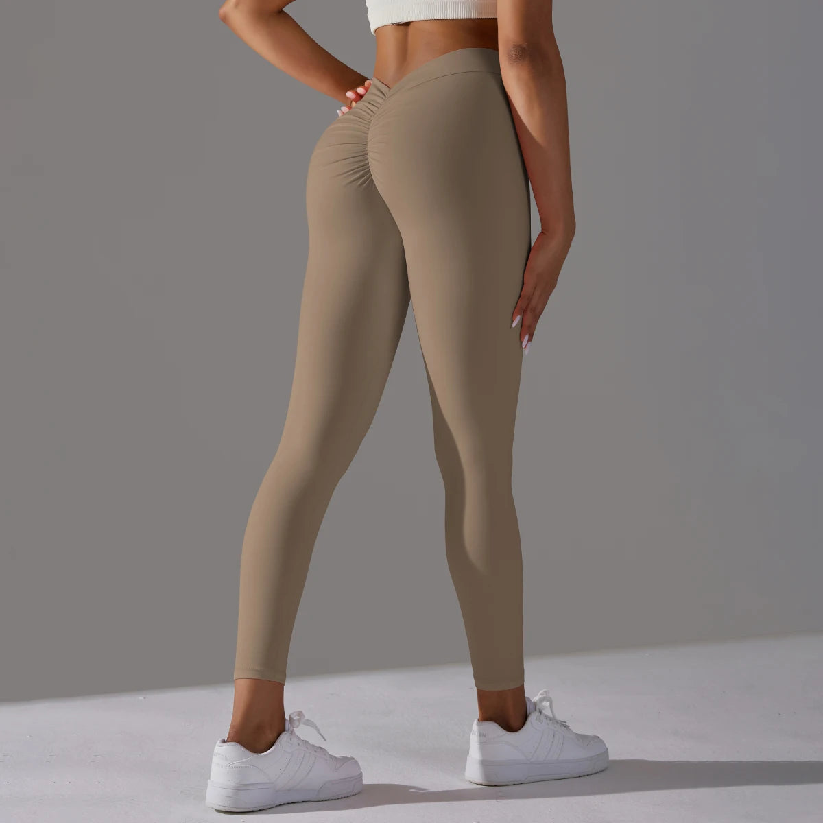 Elevate Your Workout with Sexy V Waist Push-Up Leggings - Ultimate Comfort and Style for Women