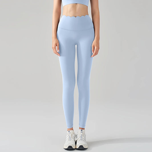 Yoga Pants Women Seamless Lotus Arc Workout Running Leggings High Waist Scrunch Butt Gym Leggings Ou...