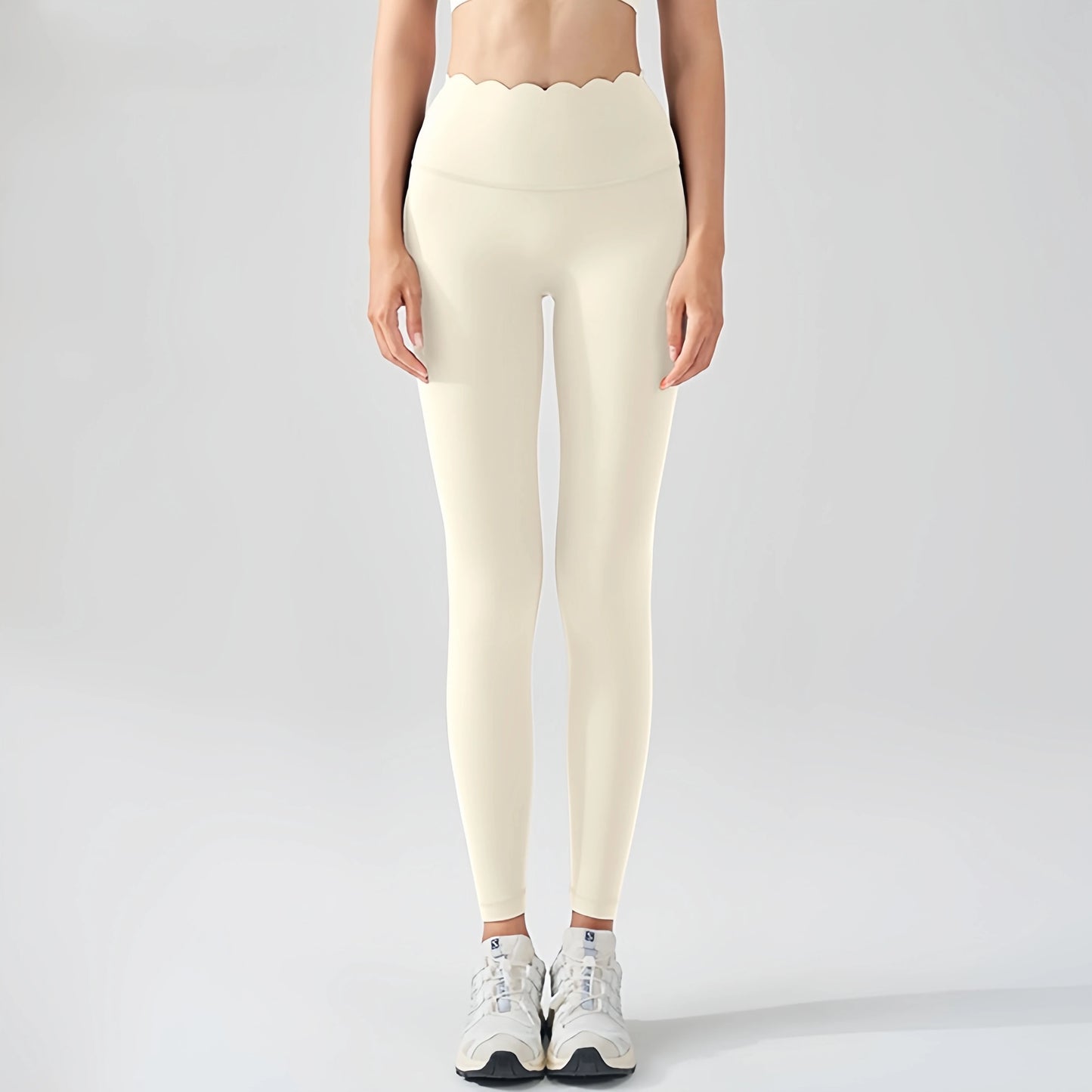 Yoga Pants Women Seamless Lotus Arc Workout Running Leggings High Waist Scrunch Butt Gym Leggings Ou...
