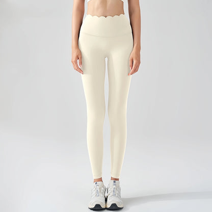 Yoga Pants Women Seamless Lotus Arc Workout Running Leggings High Waist Scrunch Butt Gym Leggings Ou...