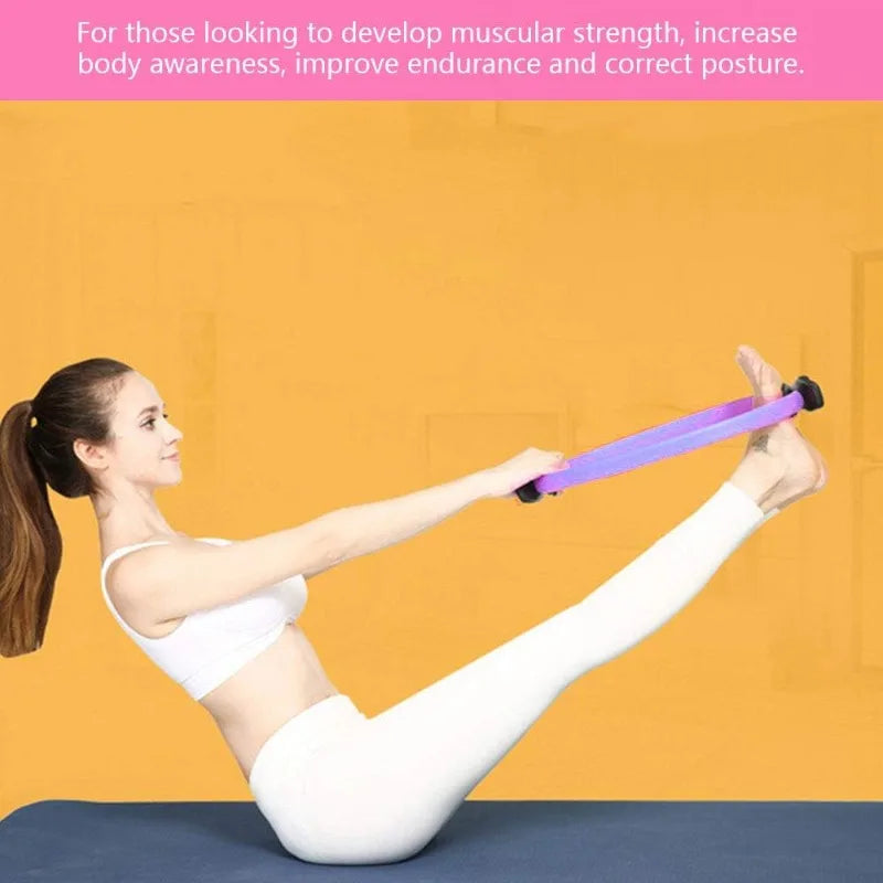 Transform Your Workout with the Durable Non-Slip Yoga Pilates Ring - Perfect for Thigh and Pelvic Floor Muscle Training!