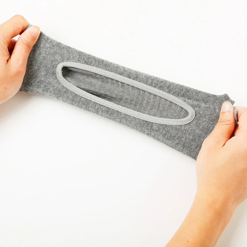 Elevate Your Practice with Women's Breathable Cotton Yoga Backless Five Toe Socks - Perfect for Pilates, Gym Fitness, and Dance!