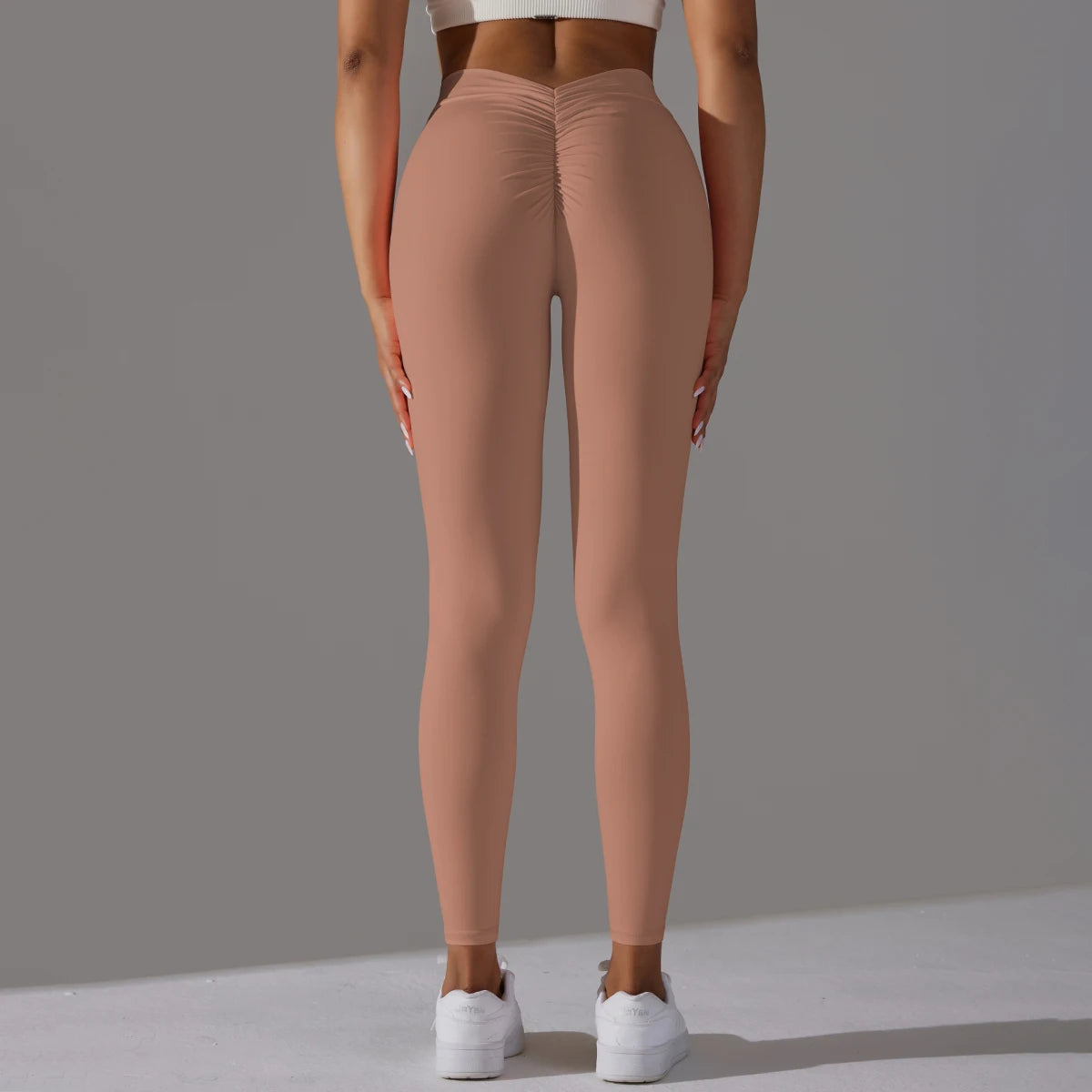 Elevate Your Workout with Sexy V Waist Push-Up Leggings - Ultimate Comfort and Style for Women