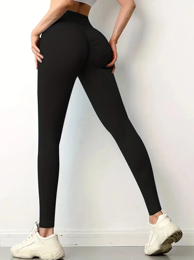 Elevate Your Workout with High Waist Butt Lifting Yoga Pants - Quick Dry, Breathable, and Stylish Leggings for All Seasons