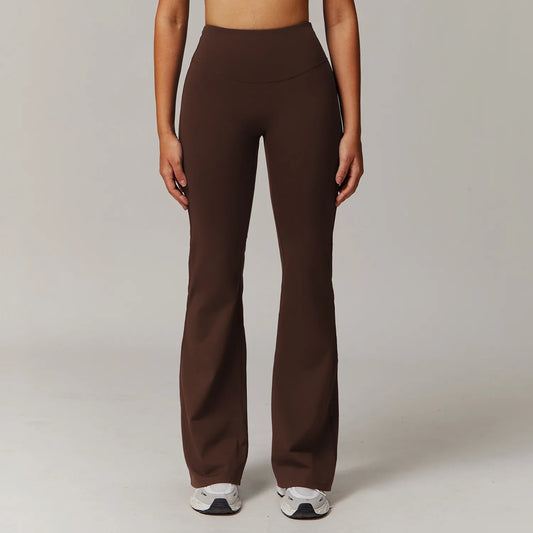 Elevate Your Workout with High Waist Flared Leggings for Women - Super Stretchy Yoga Pants for Ultimate Comfort and Style