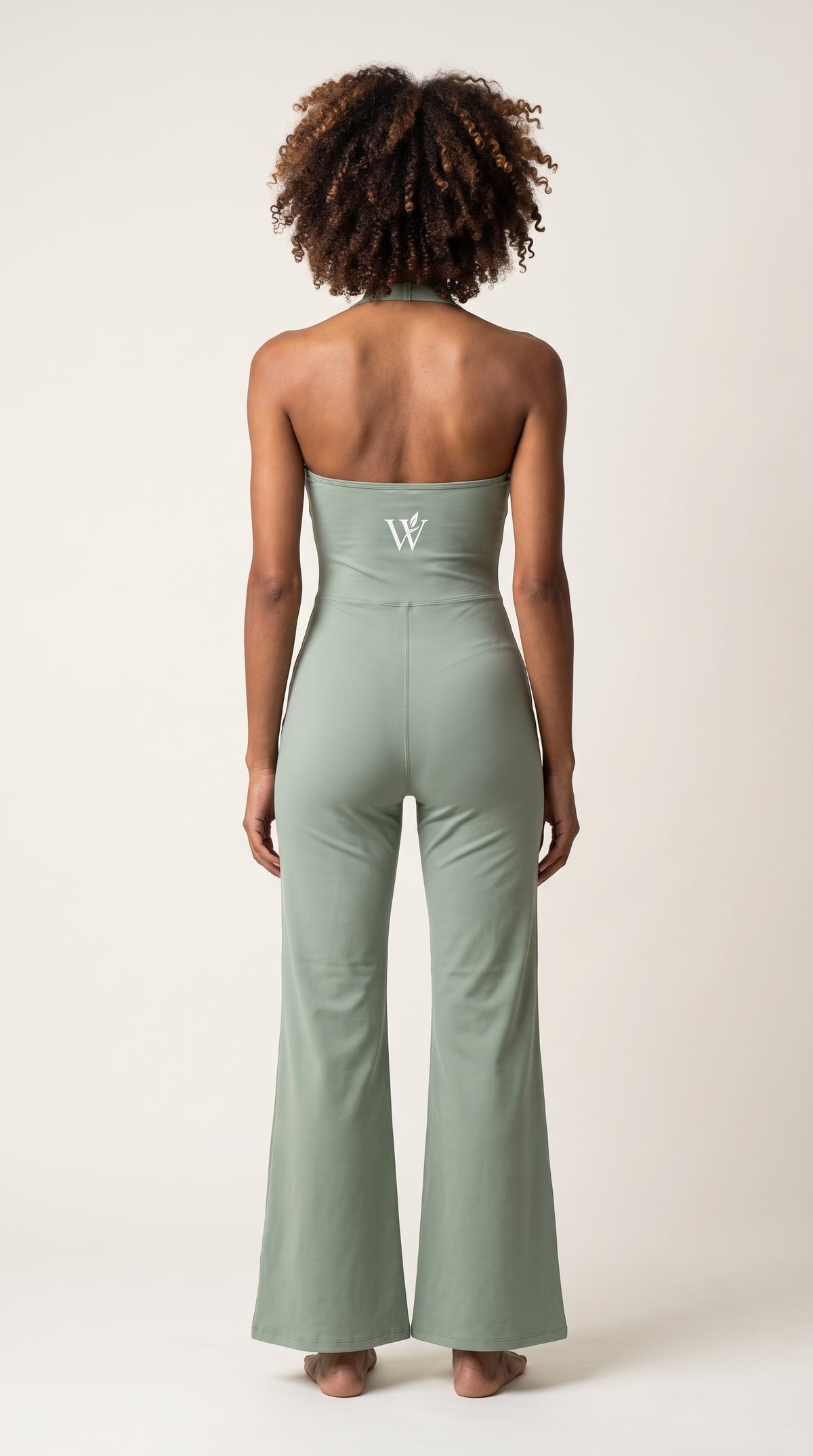 Women’s Halter Flared Jumpsuit