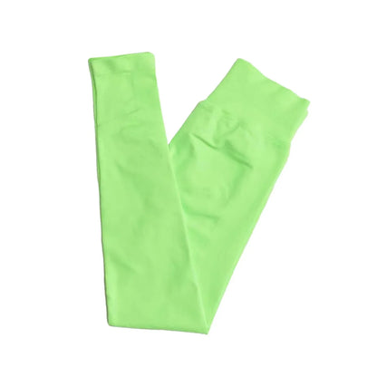 NCLAGEN Leggings Pants Band Seamless Sports Tights Women Ribbed Gym Clothes Running Outfit Yoga Squat Proof Fitness Scrunch Bum