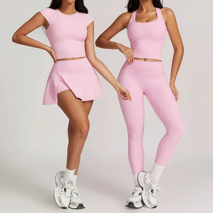 Elevate Your Workout with Our Stylish Women's Yoga Sets - Seamless 2-Piece Sportswear for Fitness & Comfort