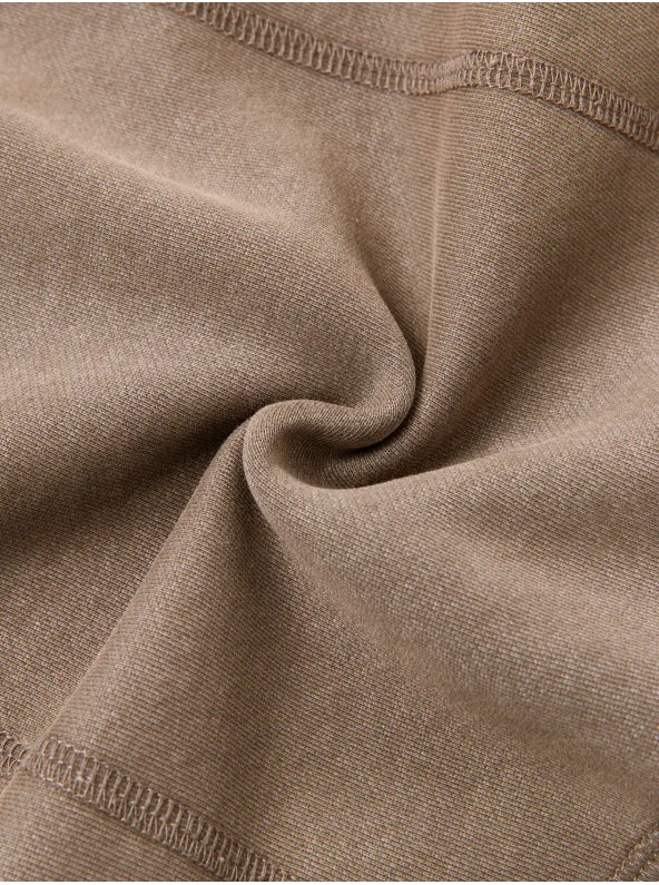 Vintage Washed Cropped Fleece Hoodie