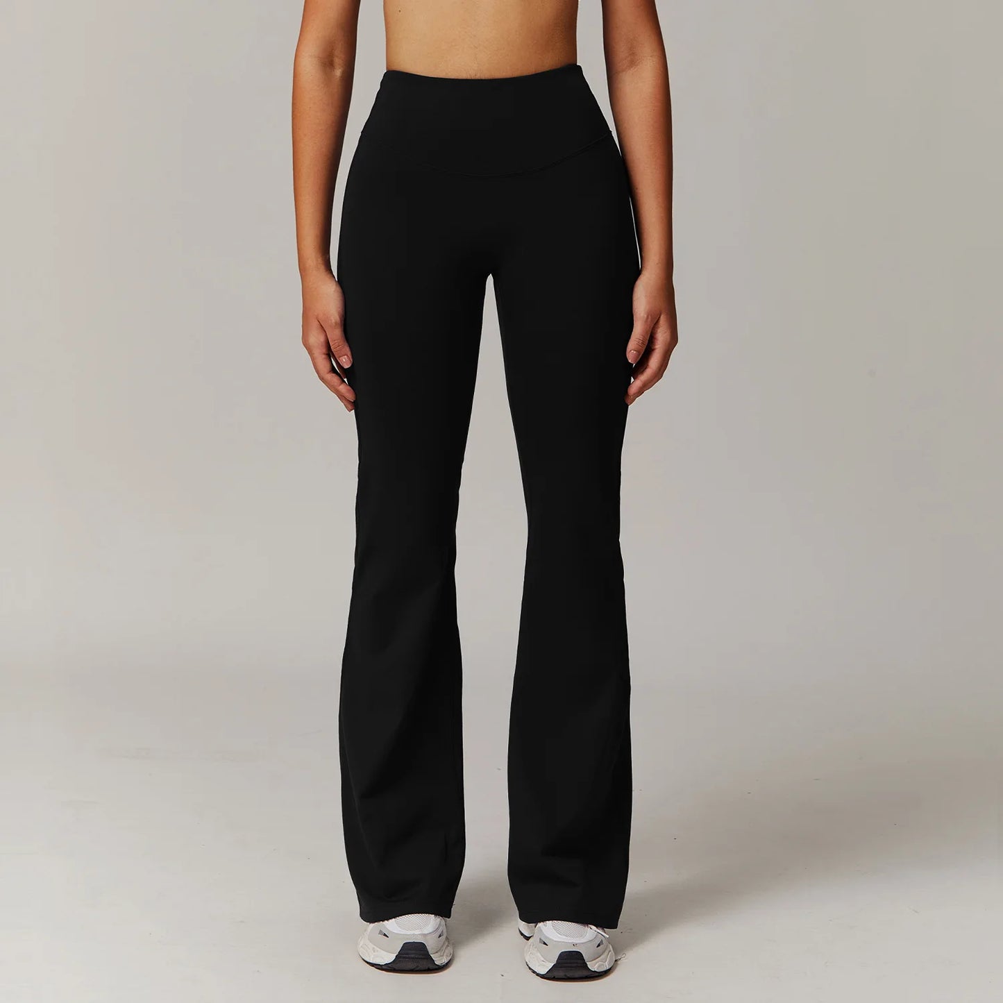 Elevate Your Workout with High Waist Flared Leggings for Women - Super Stretchy Yoga Pants for Ultimate Comfort and Style
