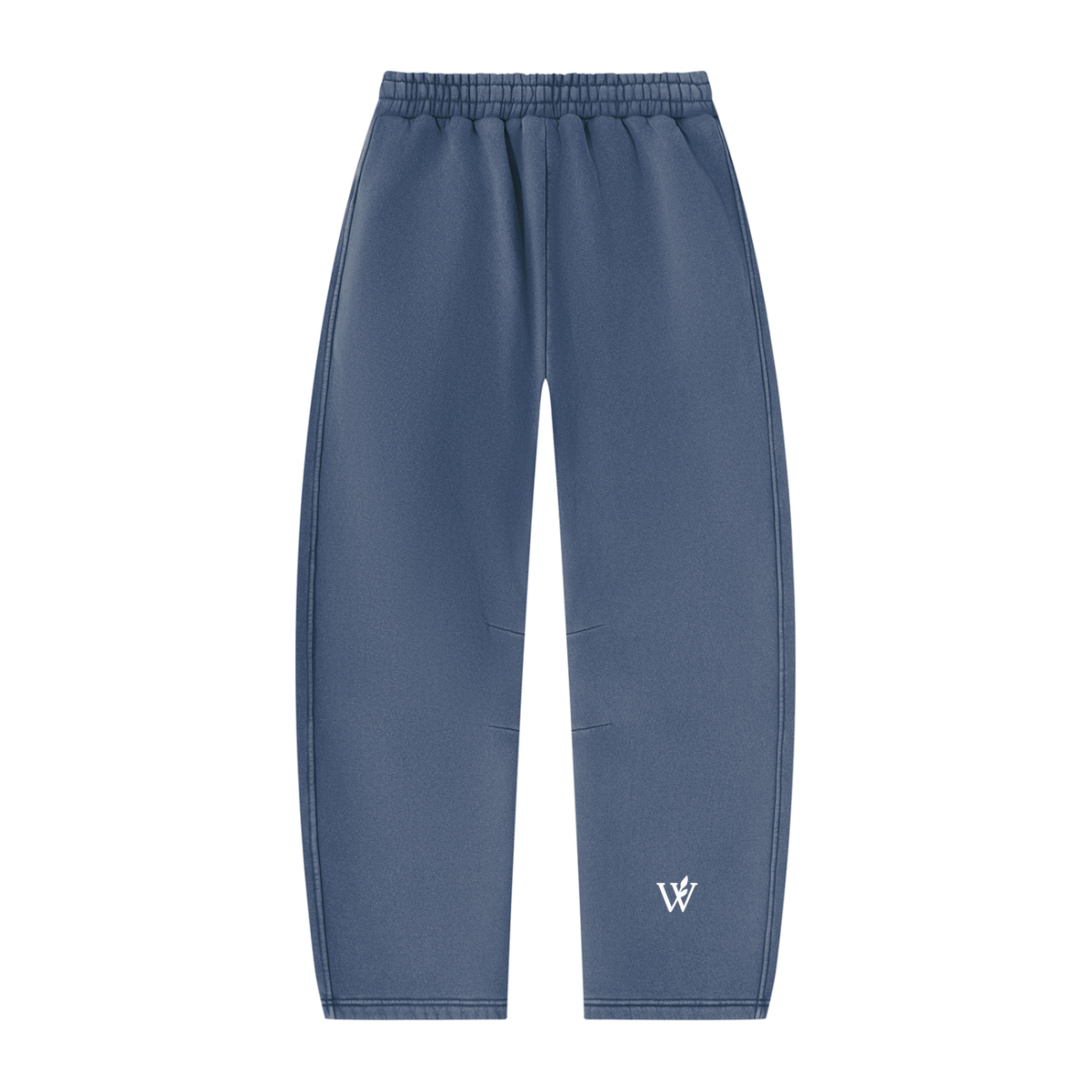 Unisex Vintage Wash Barrel Leg Fleece Sweatpants