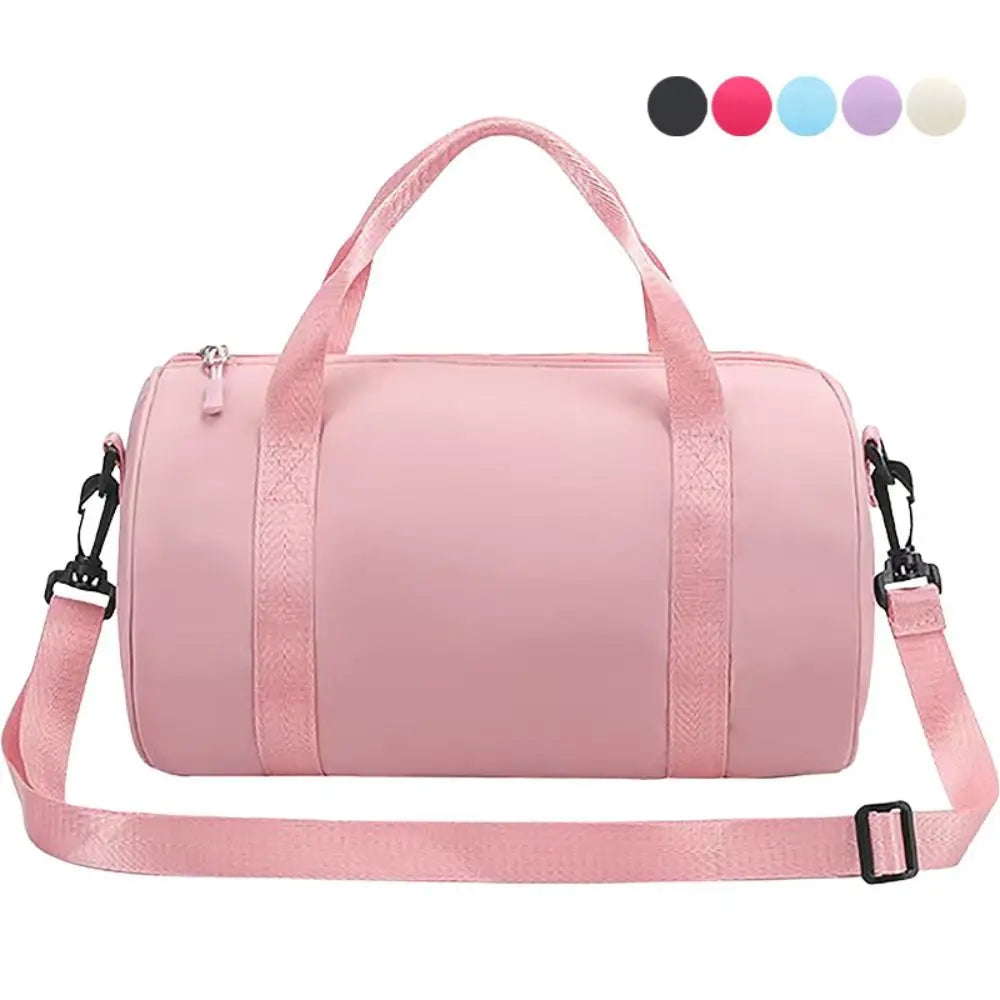 Solid Color Mini Gym Bag for Women Large Capacity Sports Bags Lightweight Waterproof Shoulder Bags P...