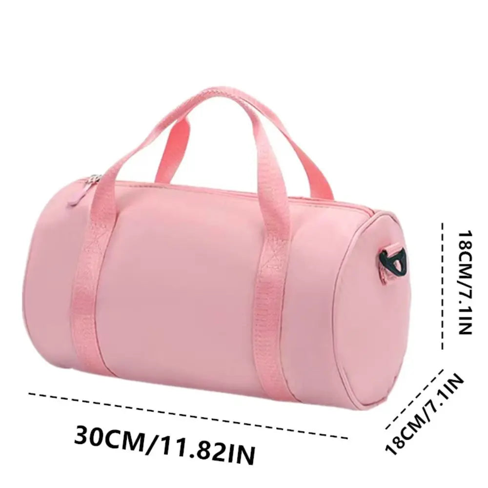 Solid Color Mini Gym Bag for Women Large Capacity Sports Bags Lightweight Waterproof Shoulder Bags P...