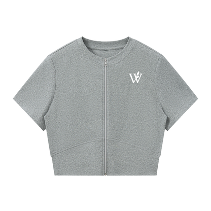 Women’s Paneling Full Zip T-Shirt