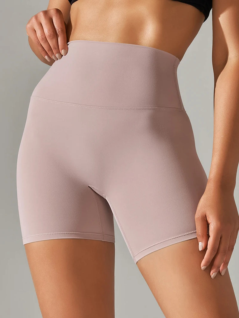 Elevate Your Workout with Our Women's High Waist Fitness Shorts - Squat Proof, Quick Dry, and Perfect for Every Season