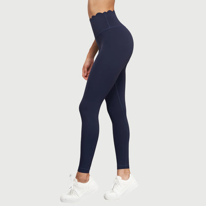 Yoga Pants Women Seamless Lotus Arc Workout Running Leggings High Waist Scrunch Butt Gym Leggings Ou...