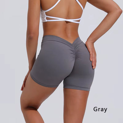 Elevate Your Workout with DIAS FIT JOY High-Waisted V-Back Yoga Shorts for Women - Ultimate Comfort and Style!