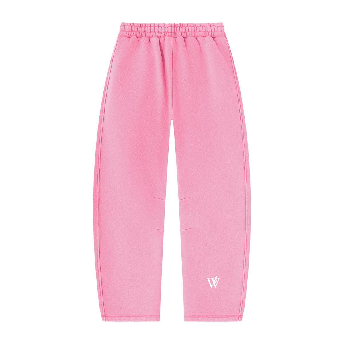 Unisex Vintage Wash Barrel Leg Fleece Sweatpants