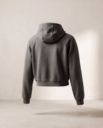 Women’s Vintage Wash Full Zip Hoodie