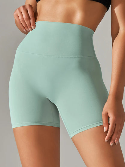 Elevate Your Workout with Our Women's High Waist Fitness Shorts - Squat Proof, Quick Dry, and Perfect for Every Season