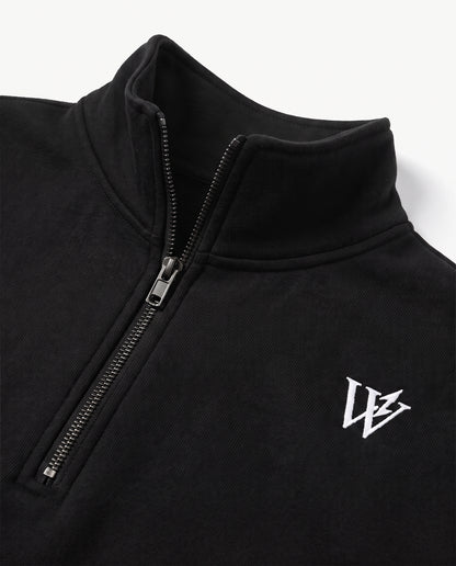 Women’s Mock-Neck Quarter-Zip Sweatshirt