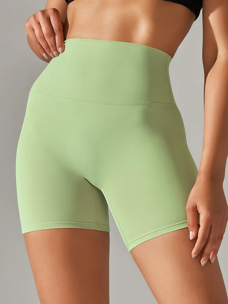 Elevate Your Workout with Our Women's High Waist Fitness Shorts - Squat Proof, Quick Dry, and Perfect for Every Season