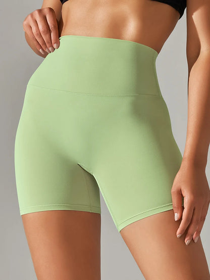 Elevate Your Workout with Our Women's High Waist Fitness Shorts - Squat Proof, Quick Dry, and Perfect for Every Season