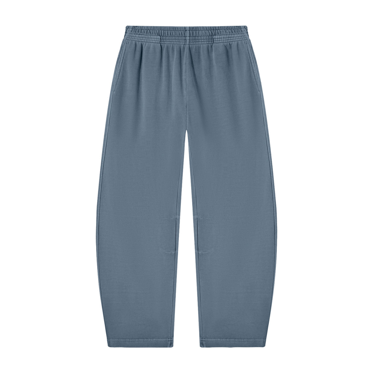 Unisex Vintage Washed Barrel Leg Sweatpants