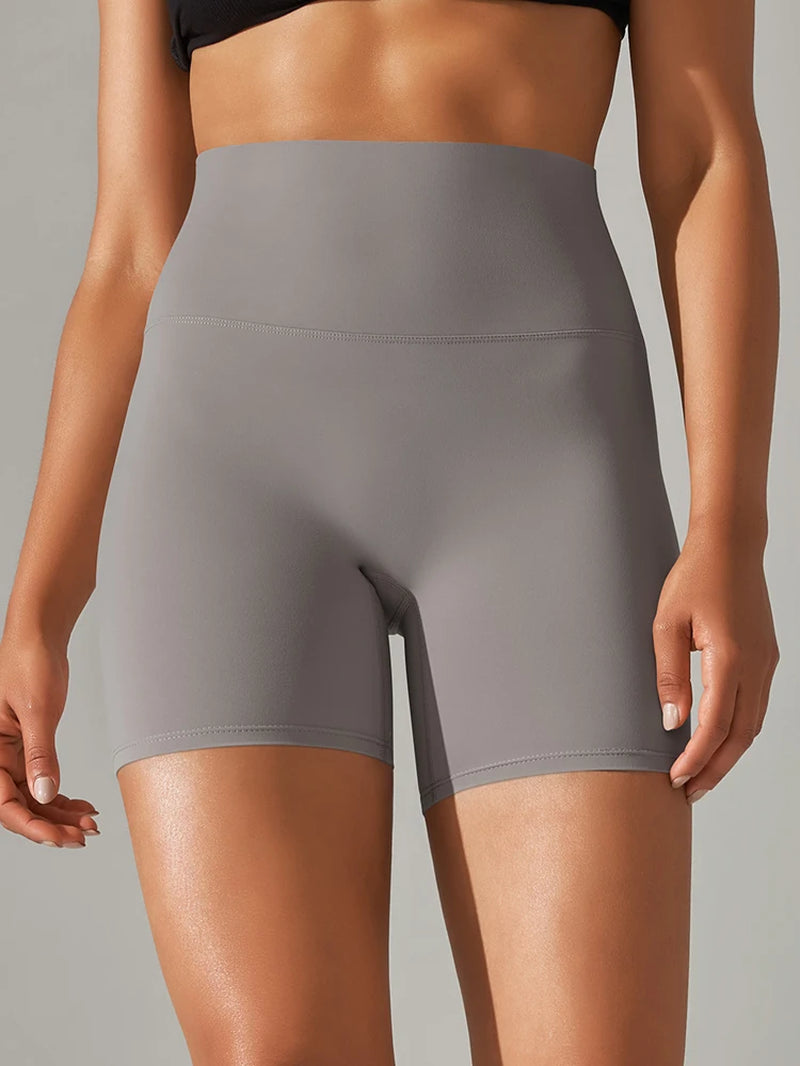 Elevate Your Workout with Our Women's High Waist Fitness Shorts - Squat Proof, Quick Dry, and Perfect for Every Season
