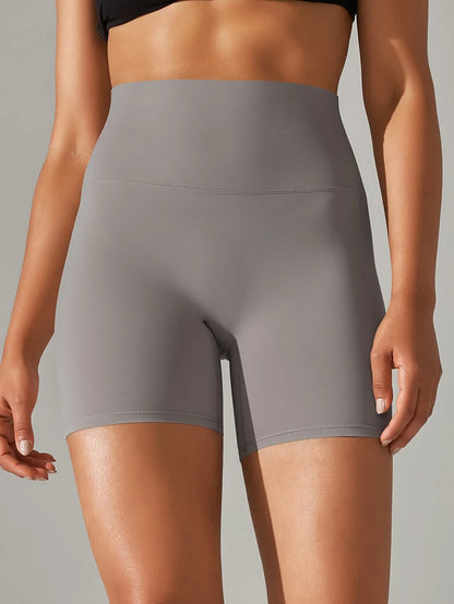 Elevate Your Workout with Our Women's High Waist Fitness Shorts - Squat Proof, Quick Dry, and Perfect for Every Season