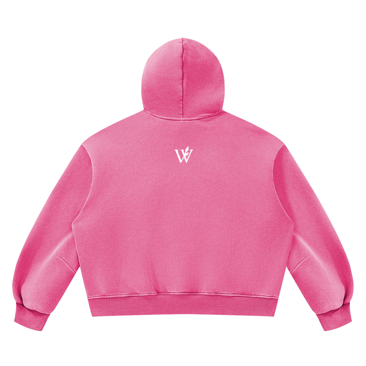 Unisex Vintage Wash Boxy Fleece Hoodie