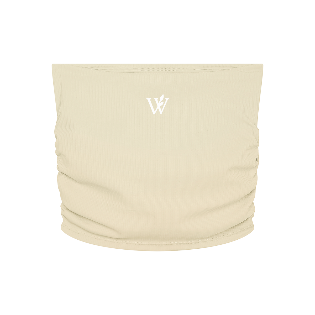 Women’s Ruched Cropped Yoga Tube Top