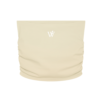 Women’s Ruched Cropped Yoga Tube Top