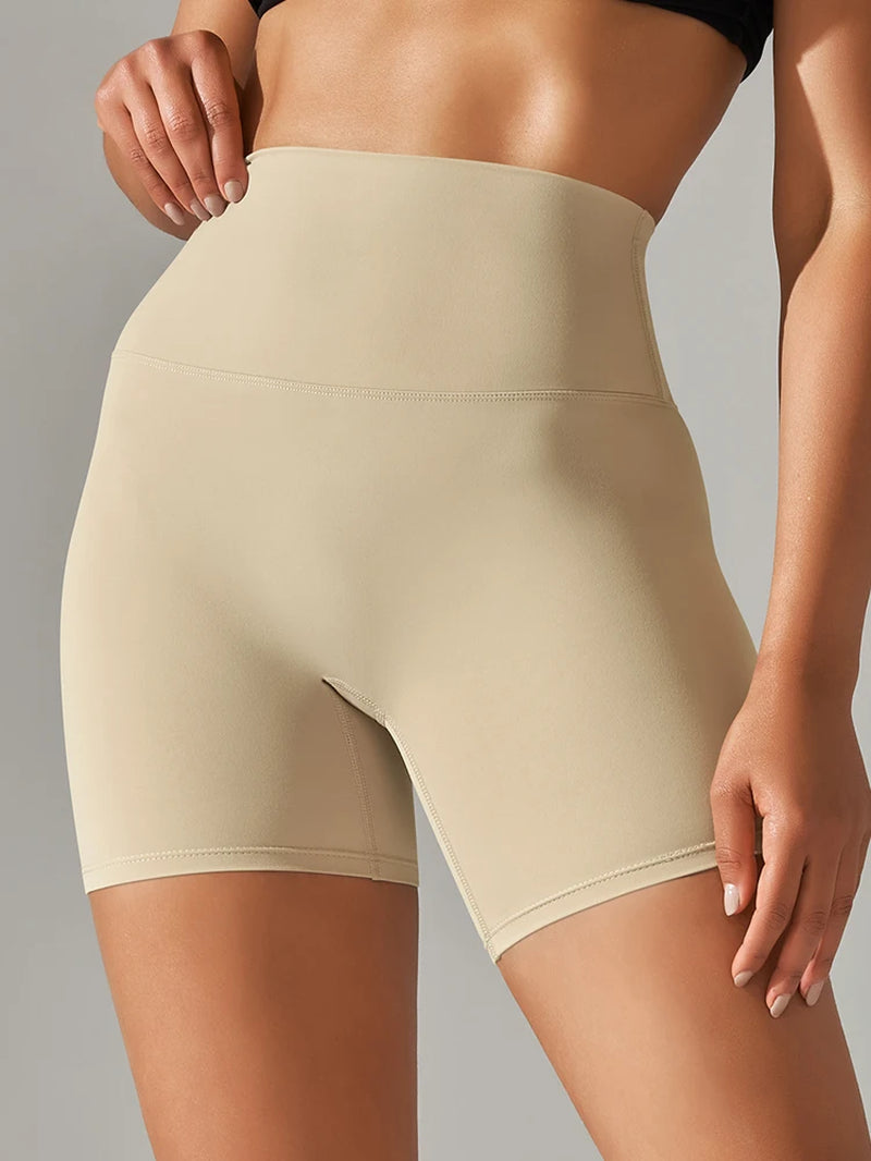 Elevate Your Workout with Our Women's High Waist Fitness Shorts - Squat Proof, Quick Dry, and Perfect for Every Season