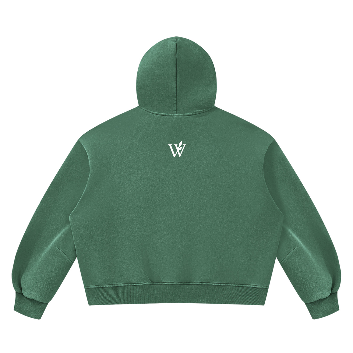 Unisex Vintage Wash Boxy Fleece Hoodie
