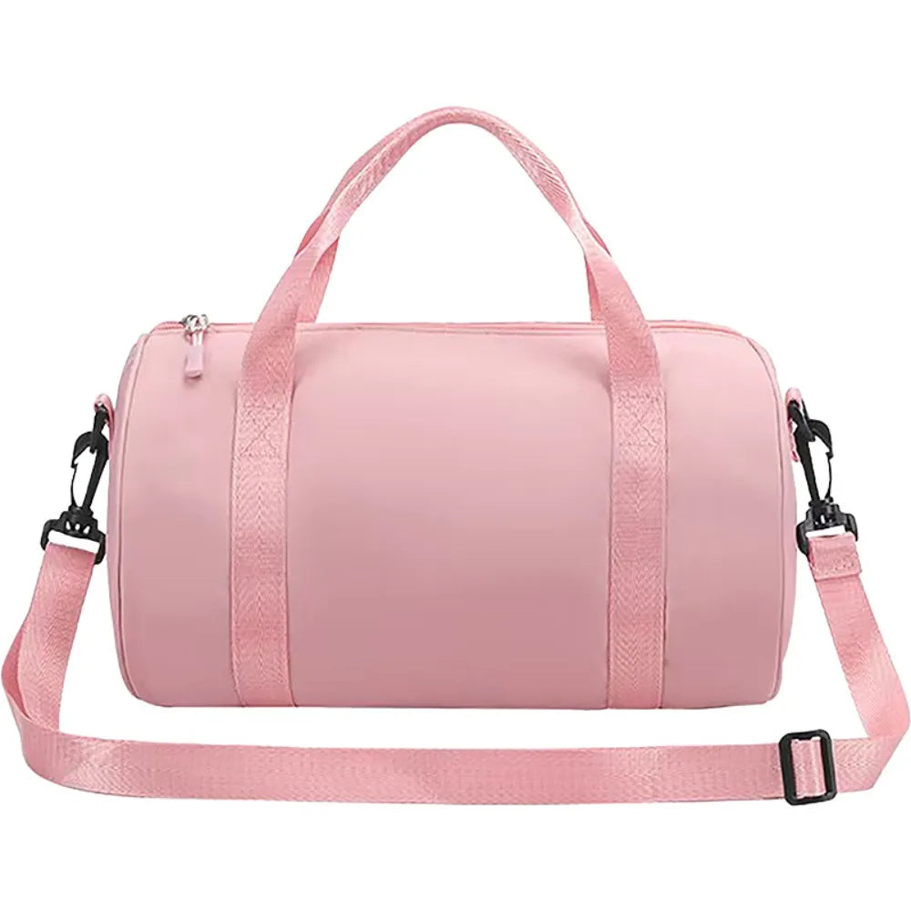 Solid Color Mini Gym Bag for Women Large Capacity Sports Bags Lightweight Waterproof Shoulder Bags P...