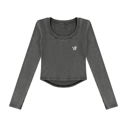 Women’s Vintage Wash Crop T-Shirt